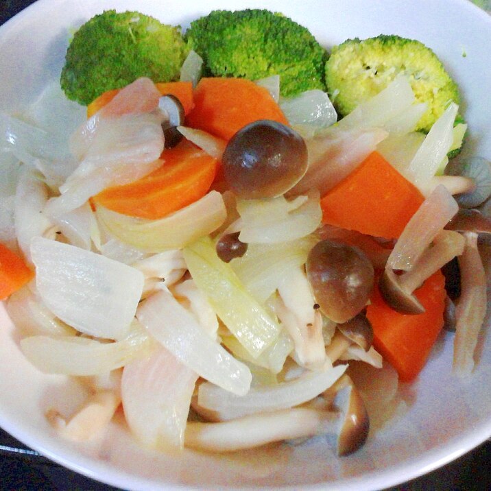 簡単おいしい☆オリーブオイルで温野菜♪